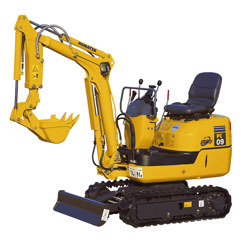 KOMATSU PC09